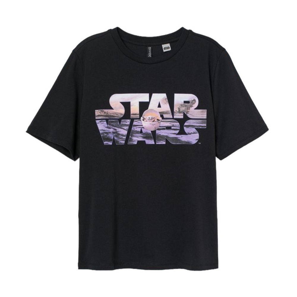 H&M🦎Star Wars T-Shirt W/ Motif🌵